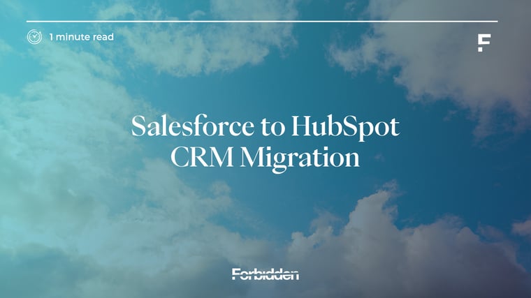 Blog Header - Salesforce to HubSpot CRM Migration