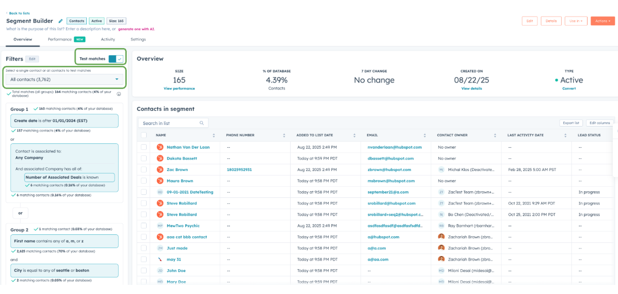 Product Update - Granlular Filter Insights in Segments
