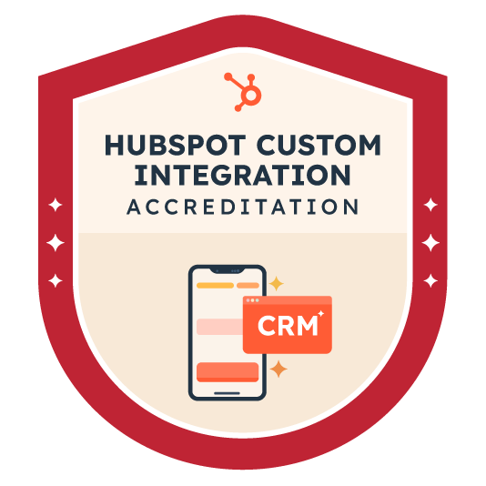 HubSpot Custom Integration Accredited